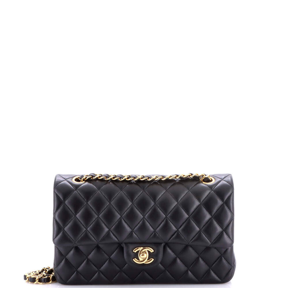 Chanel Medium Classic Double Flap Bag Quilted Lambskin